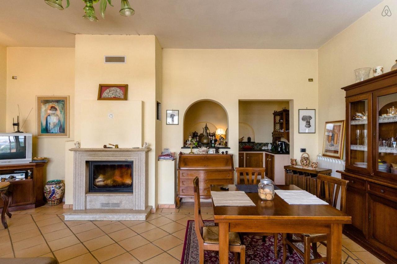 Room In Villa - Room In The Hills With Garden And Sea View San Salvatore  Luaran gambar